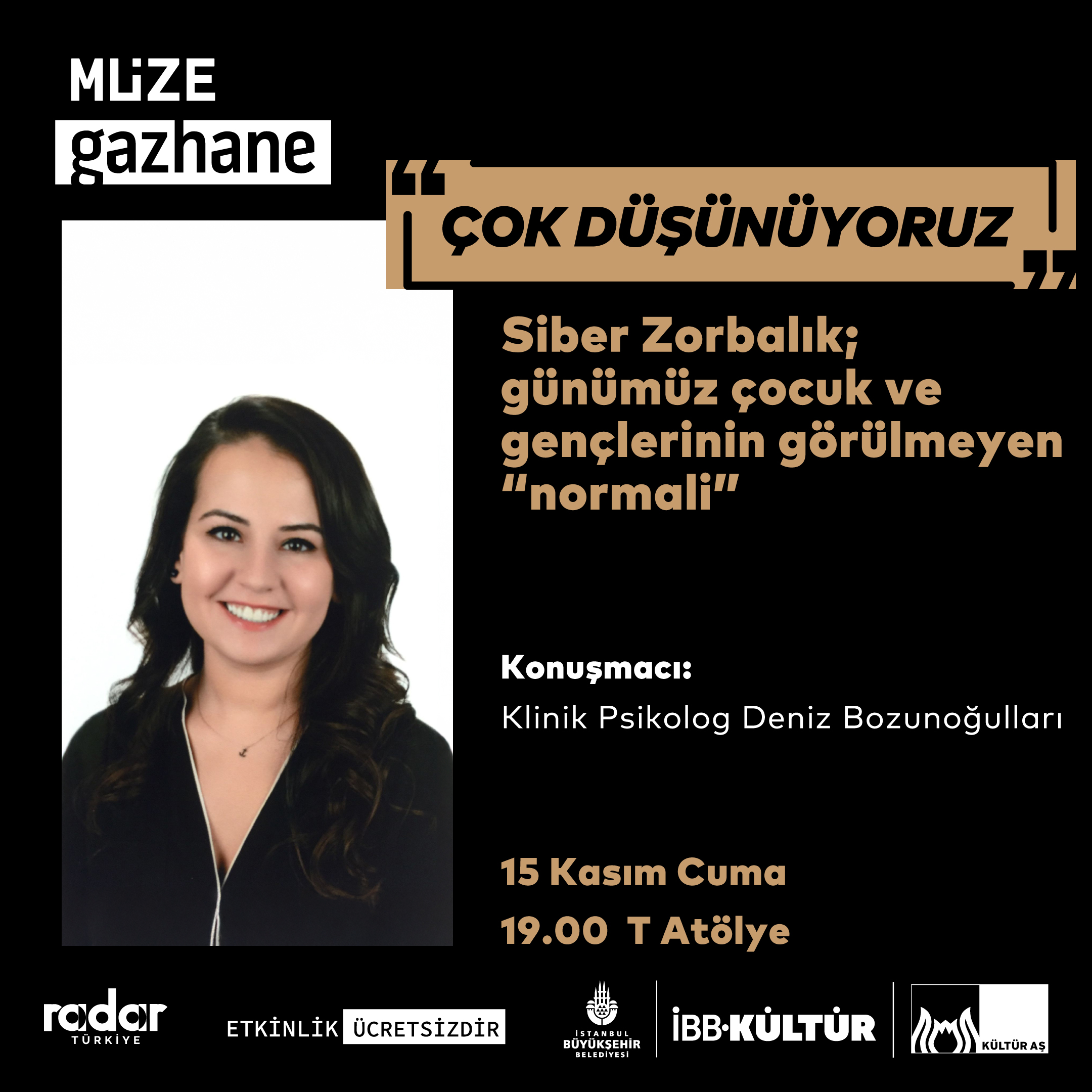 Çok Düşünüyoruz: Siber Zorbalık; günümüz çocuk ve gençlerin görülmeyen “normali”