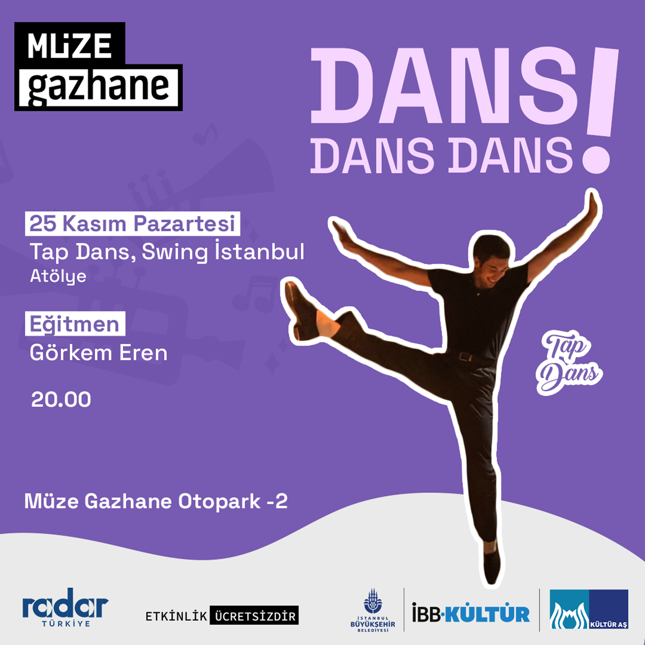 Dans Dans Dans!: Tap Dans – Swing İstanbul