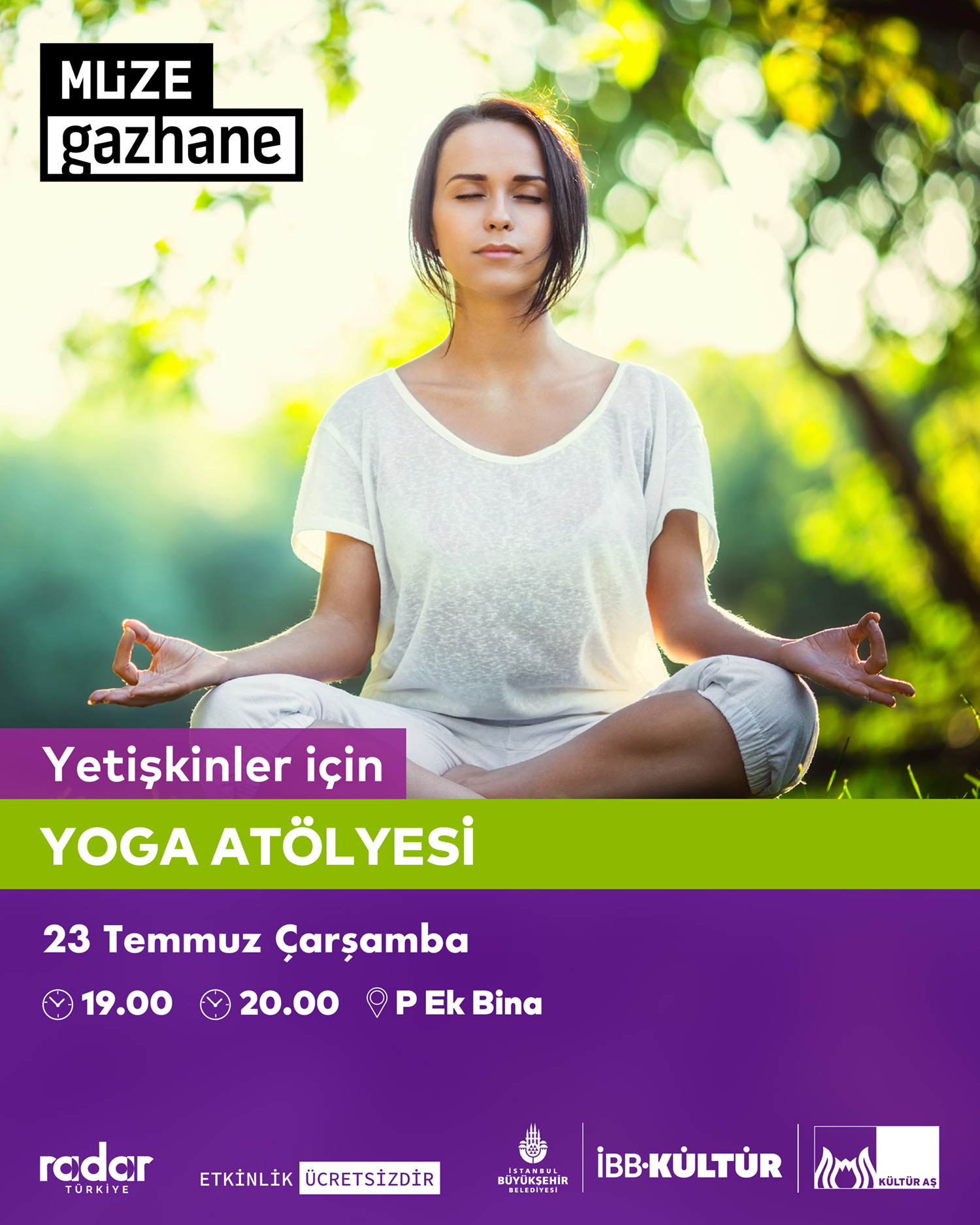 Yetişkinler için Yoga Atölyesi