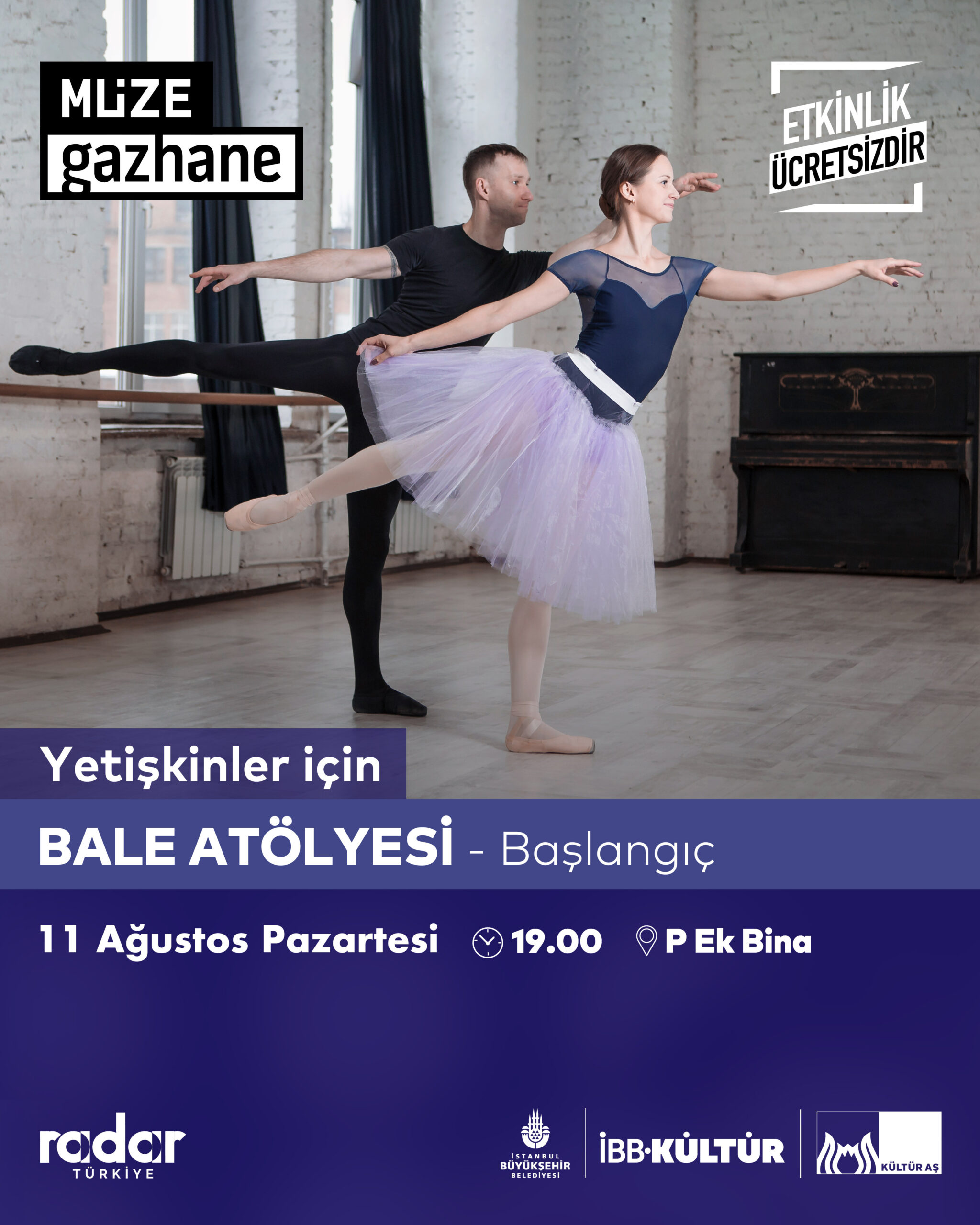 Yetişkinler için Bale Atölyesi