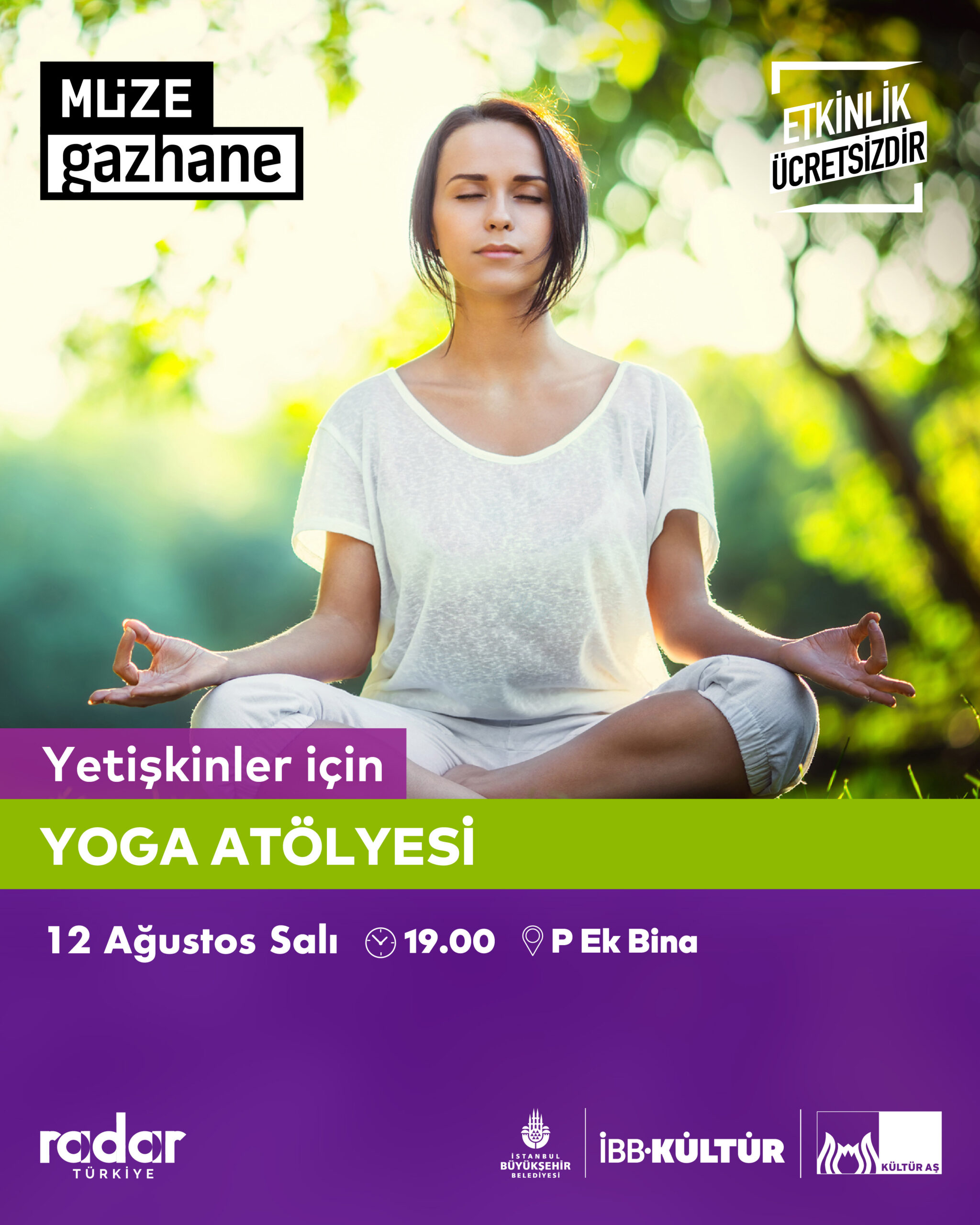 Yetişkinler için Yoga Atölyesi