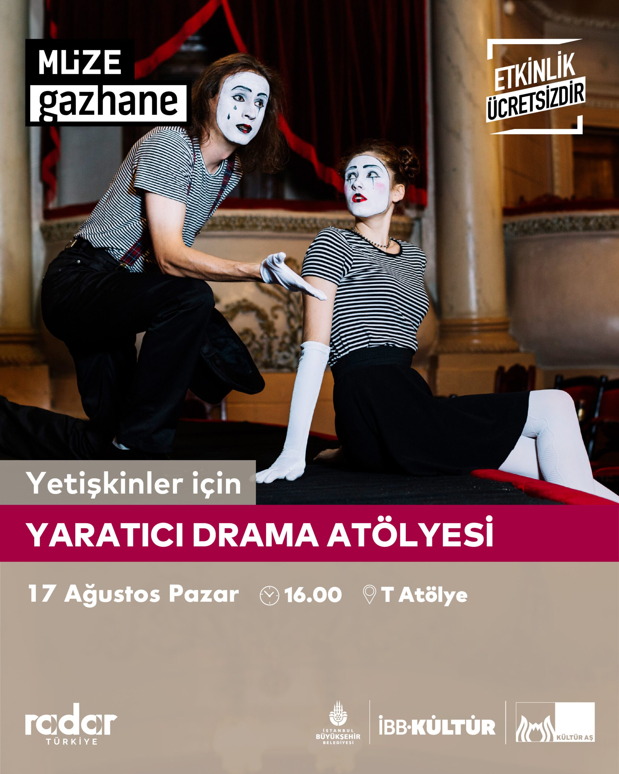 Yetişkinler için Yaratıcı Drama Atölyesi
