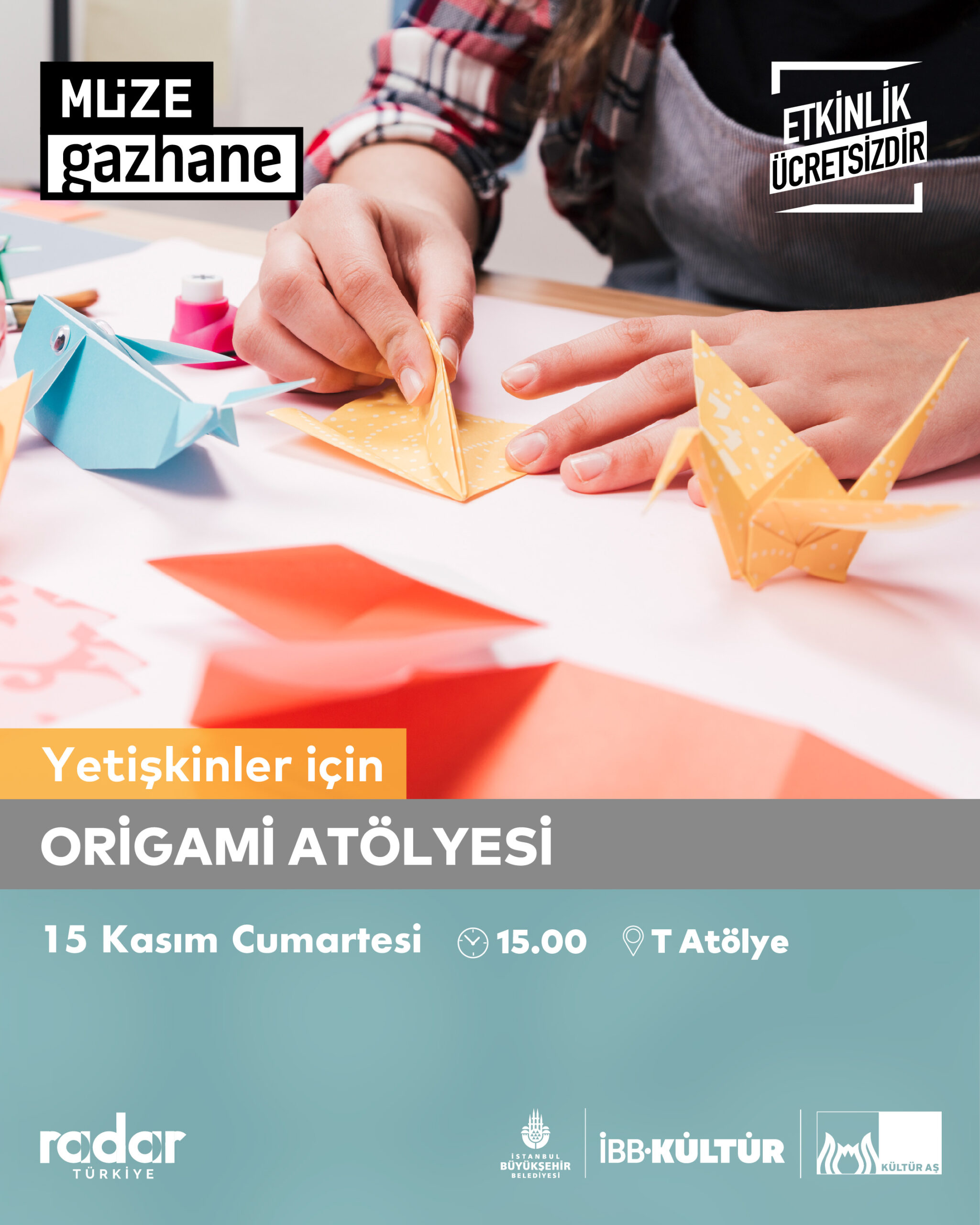 Yetişkinler İçin Origami Atölyesi