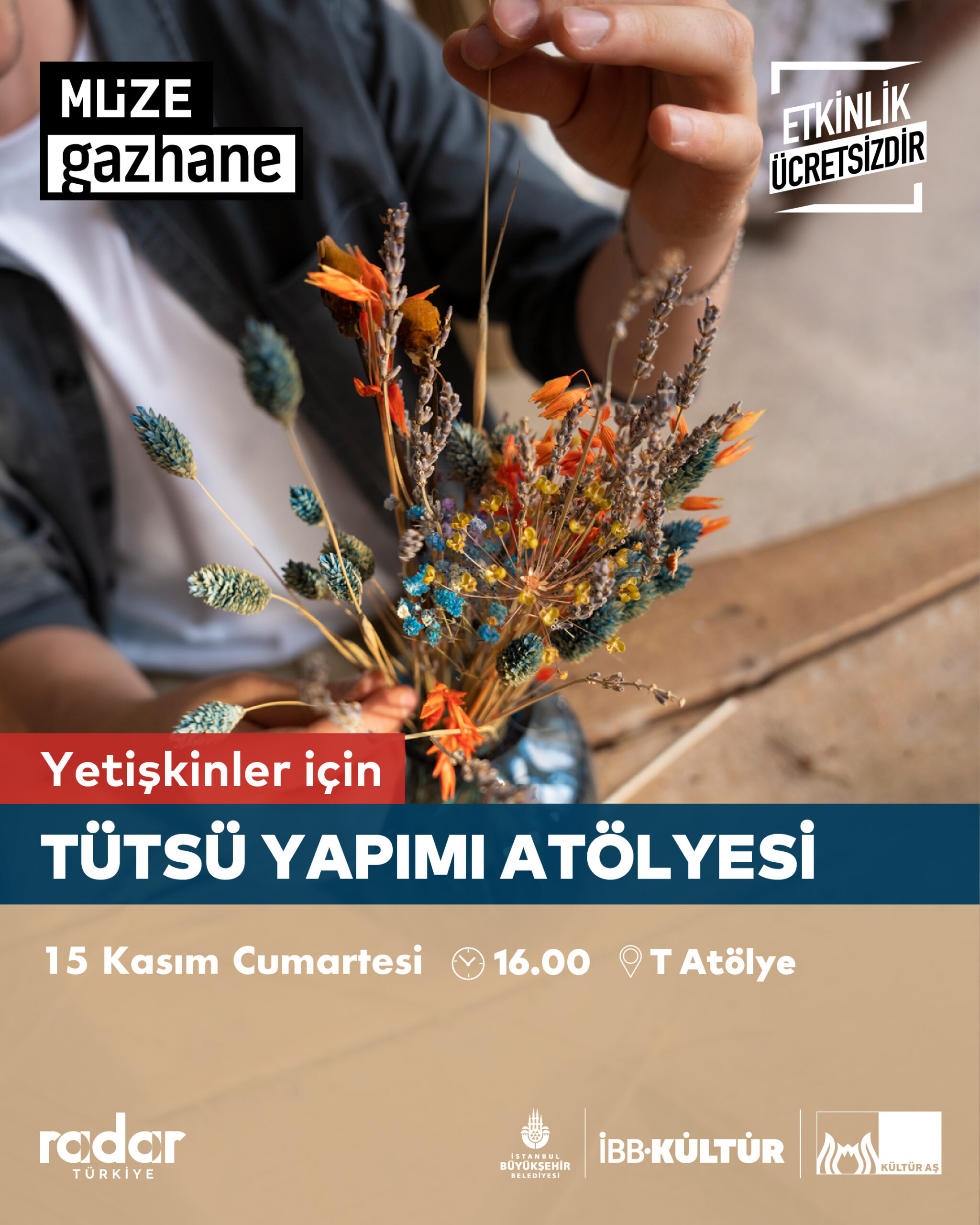 Yetişkinler için Tütsü Yapımı Atölyesi