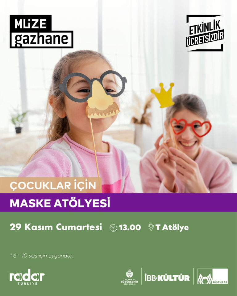 ocuklar iin Maske Atlyesi