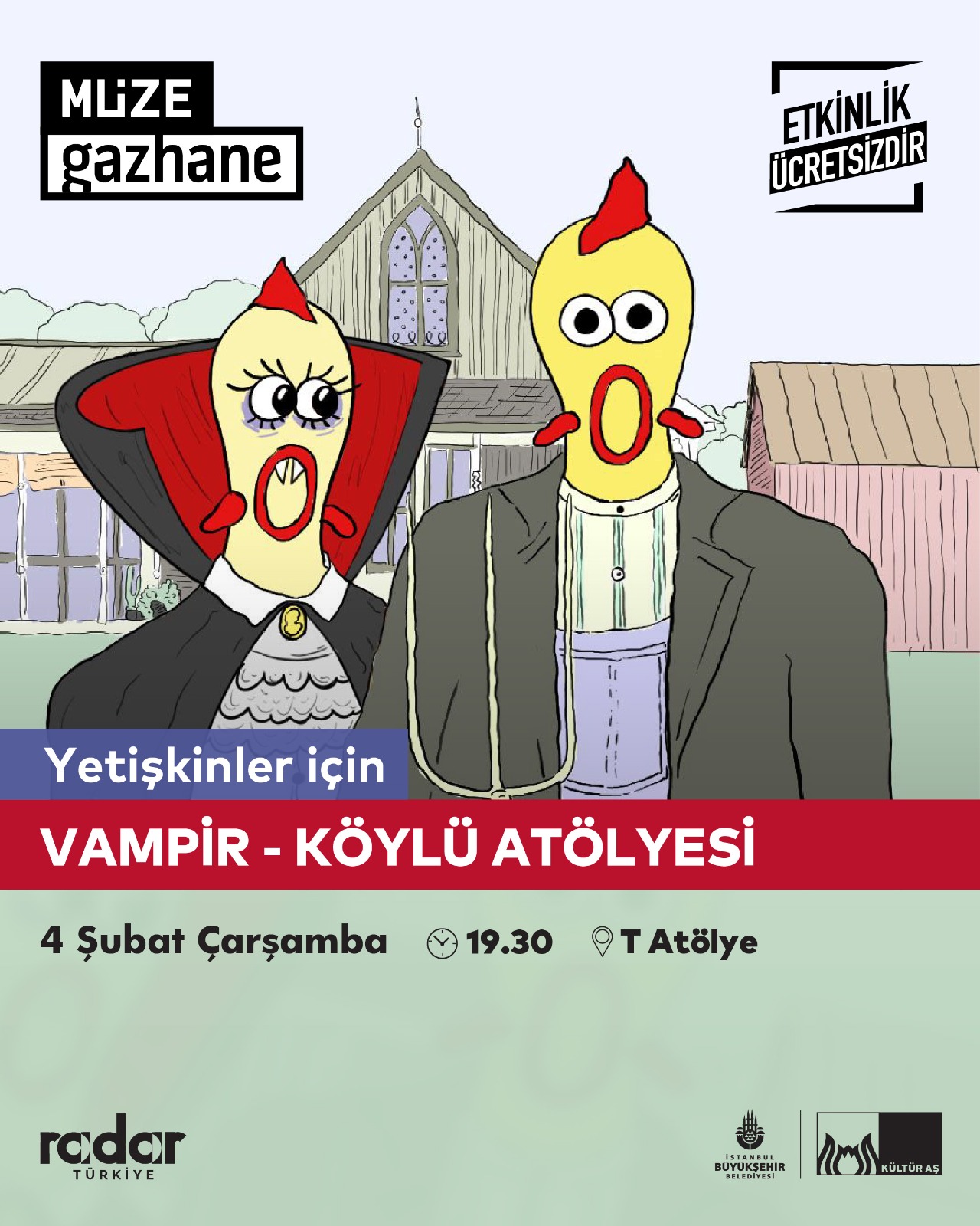 Yetişkinler için Vampir Köylü