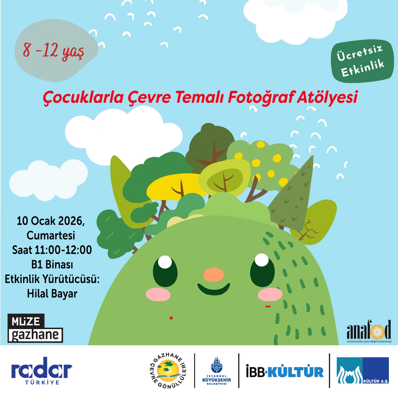 ANAFOD “ÇOCUKLARLA FOTOĞRAF ATÖLYESİ 4 – ÇEVRE KİRLİLİĞİ ve İNSAN SAĞLIĞI”