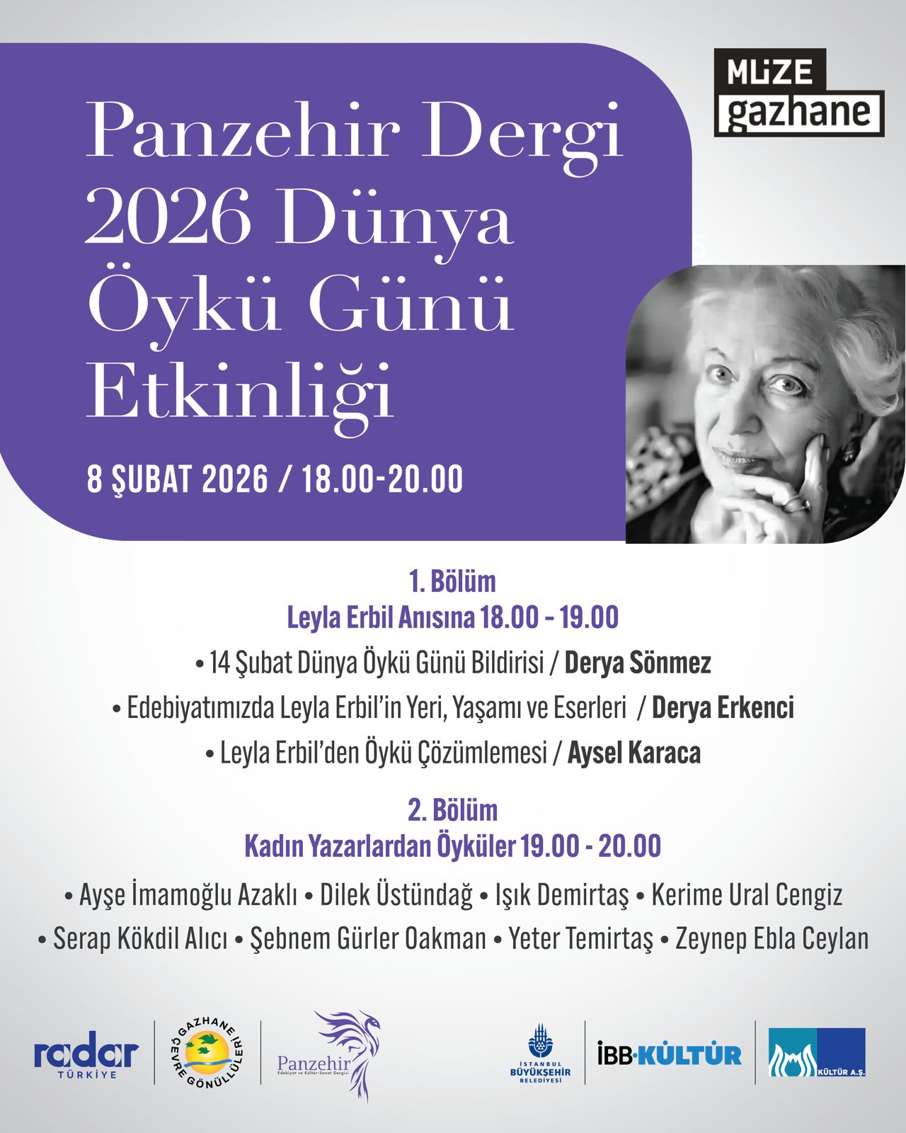 Panzehir Dergi 2026 Dünya Öykü Günü Etkinliği