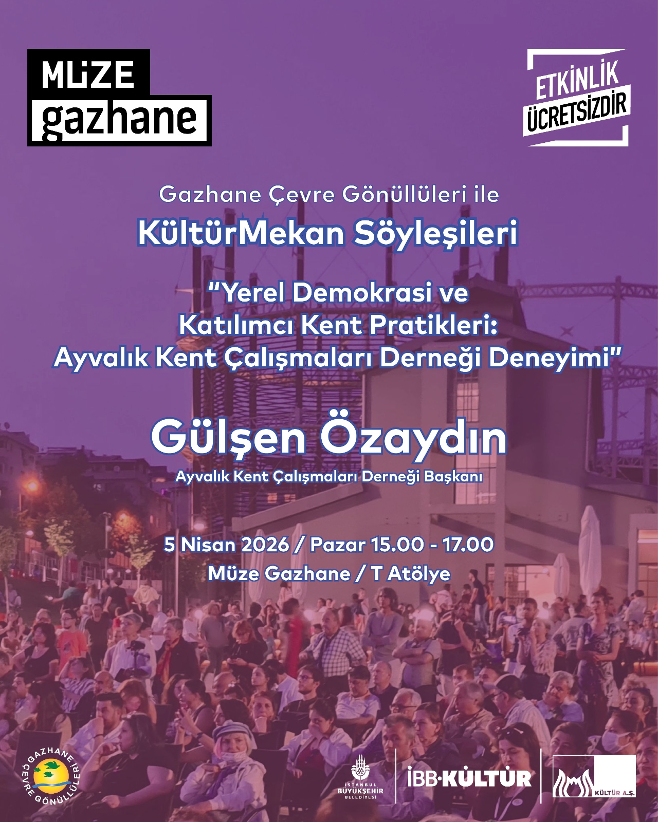 Gazhane Çevre Gönüllüleri ile KültürMekan Söyleşileri-22