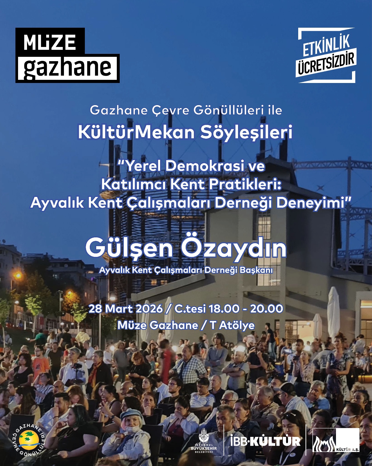 Gazhane Çevre Gönüllüleri ile Kültür Mekan Söyleşileri