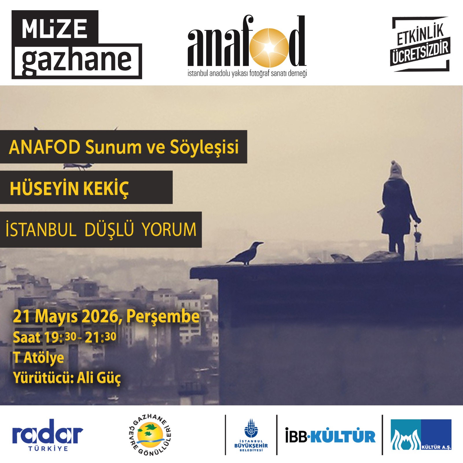 İstanbul Düşlü Yorum – Anafod Sunum ve Söyleşisi